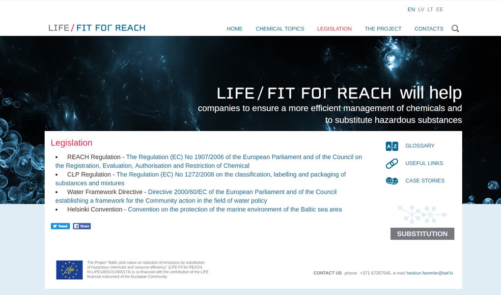 Life/Fit For Reach front page